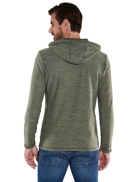 engbers Herren Langarm-Shirt uni , Oliv