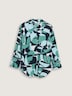 Oversize Bluse mit Muster