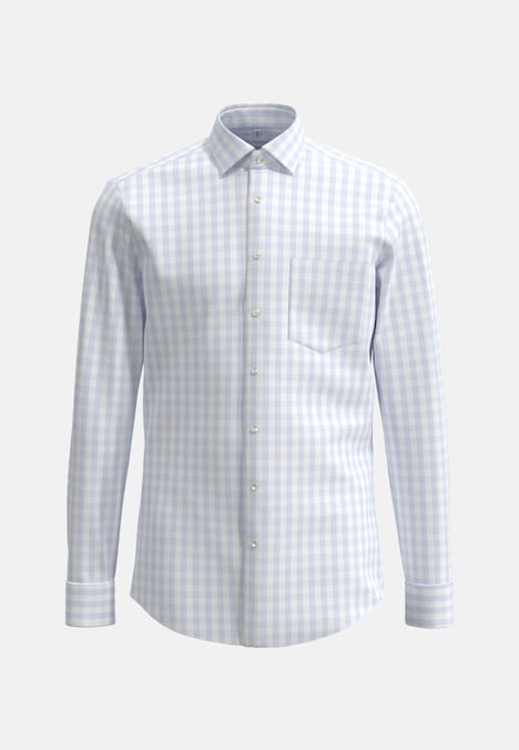 Herren Business Hemd - Karo