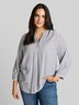 Bluse mit Streifenmuster