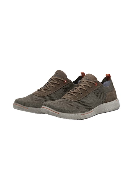 engbers Herren Sneaker aus Materialmix , Sand