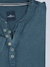Herren Henley T-Shirt mit Knopfleiste , Indigoblau