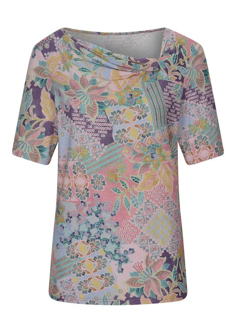 Cityshirt mit Knoten-Detail