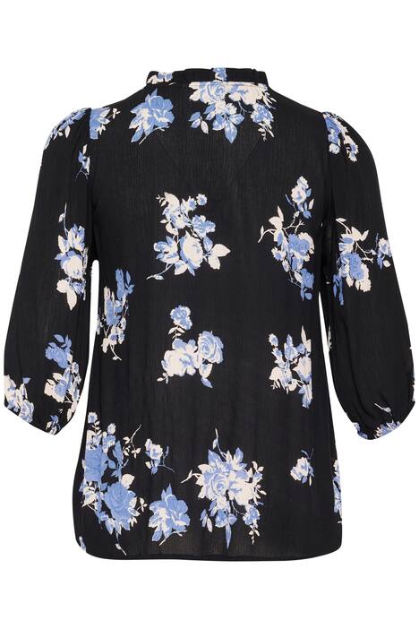 Langarm-Bluse Regular fit