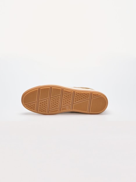 Herren Sneaker aus Leder , Sand