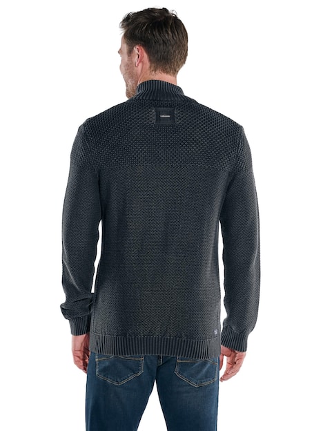engbers Herren Cardigan , Schwarz