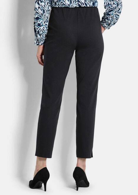 Elegante 7/8-Hose mit Schlupfbund