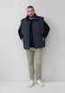 Strukturmix-Pullover aus reiner Baumwolle