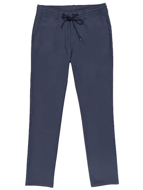 engbers Herren Chino regular , Saphirblau