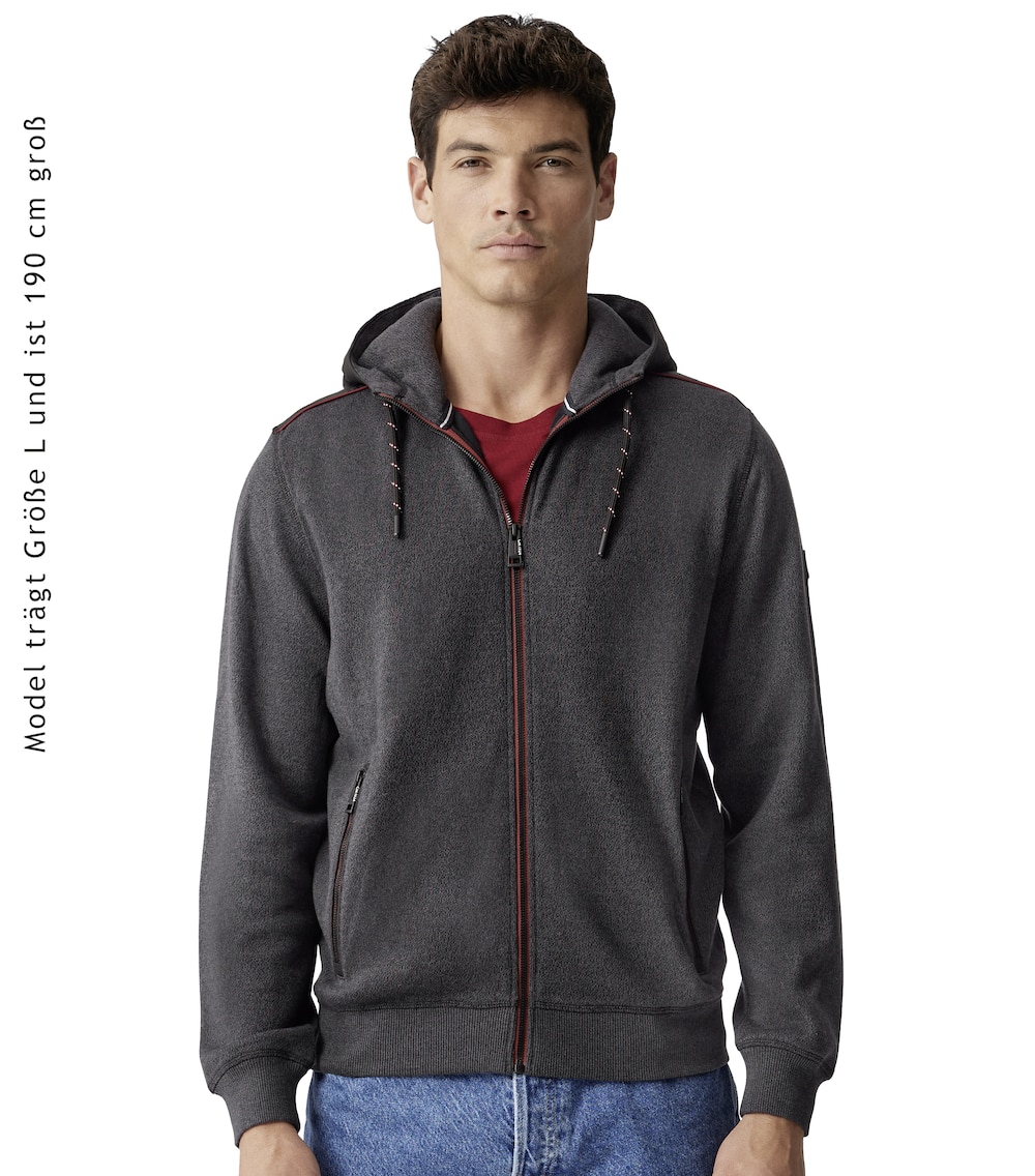 Sweatjacke uni