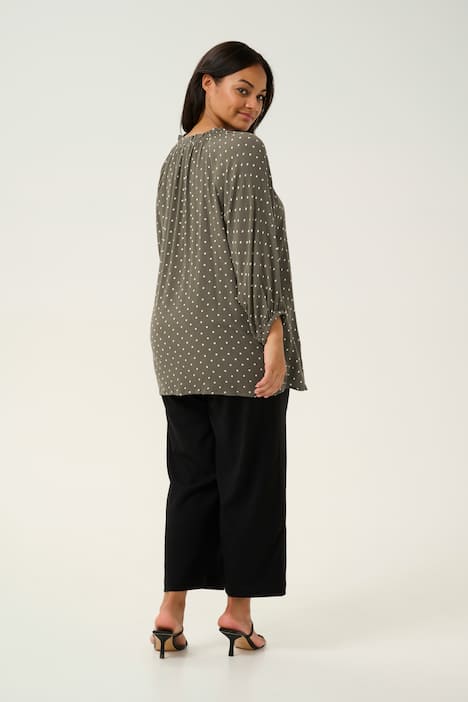 Langarm-Bluse Regular fit