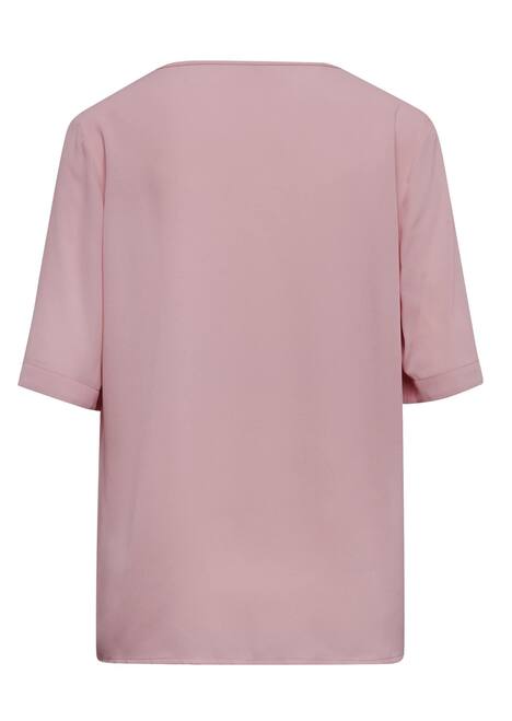 Feminine Bluse mit Ausschnittlösung