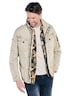 Herren Jacke mit Kontrastdetails , Beige