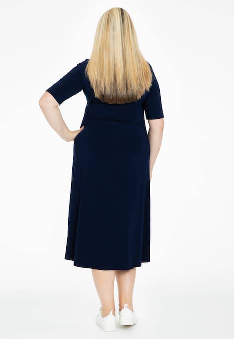 Jurk met korte mouwen