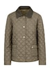 Steppjacke mit Hemdkragen