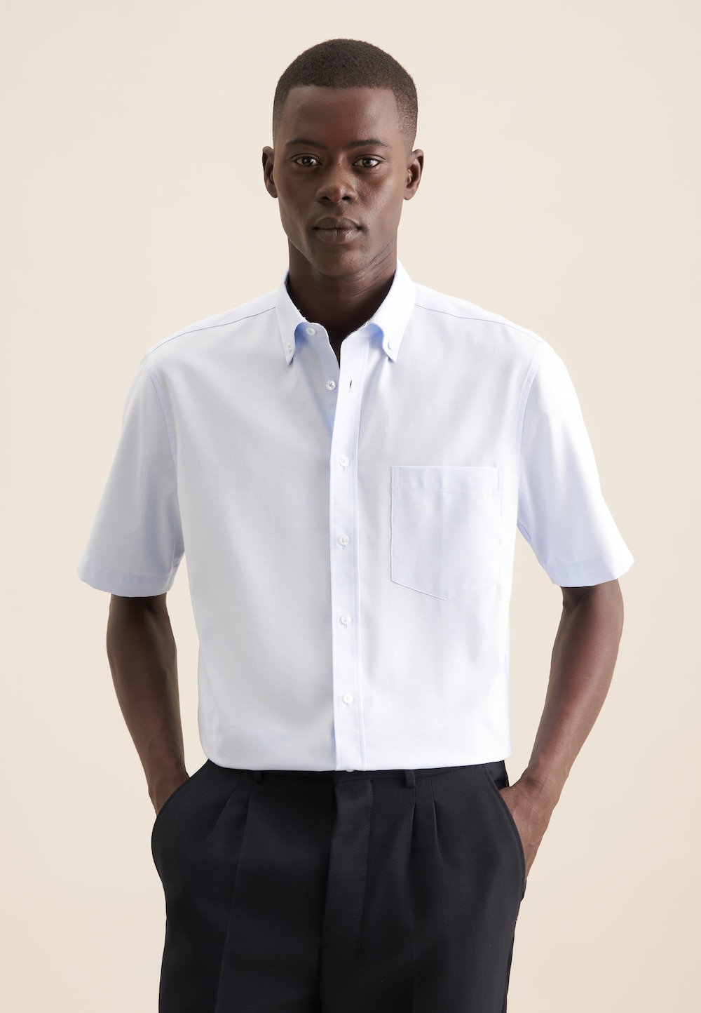 Herren Business Hemd - Struktur