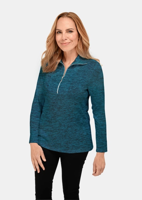 Flauschiges Troyer- Shirt