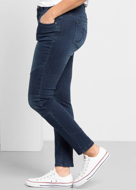 Stretch-Jeans Uni