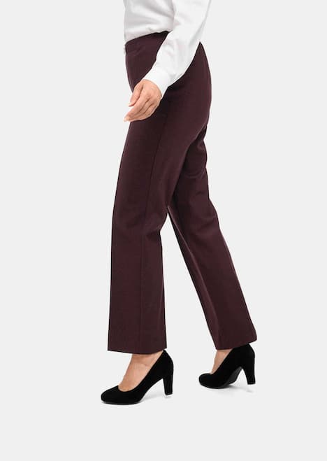 GOLDNER Broek met scheerwol Broek van scheerwol