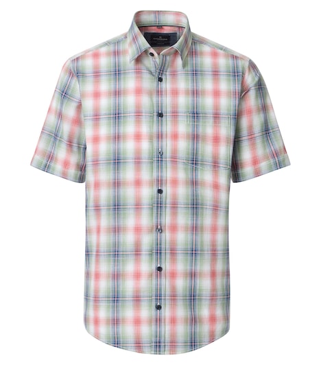 Freizeithemd Kurzarm kariert Comfort Fit