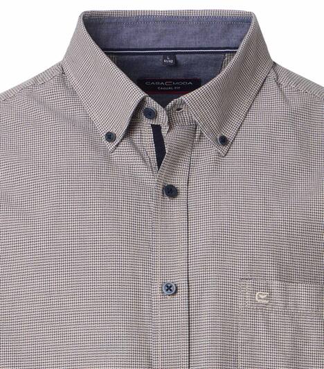 Freizeithemd uni Casual Fit