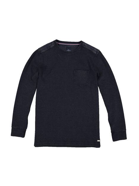 engbers Herren Langarm-Hemd uni , Saphirblau