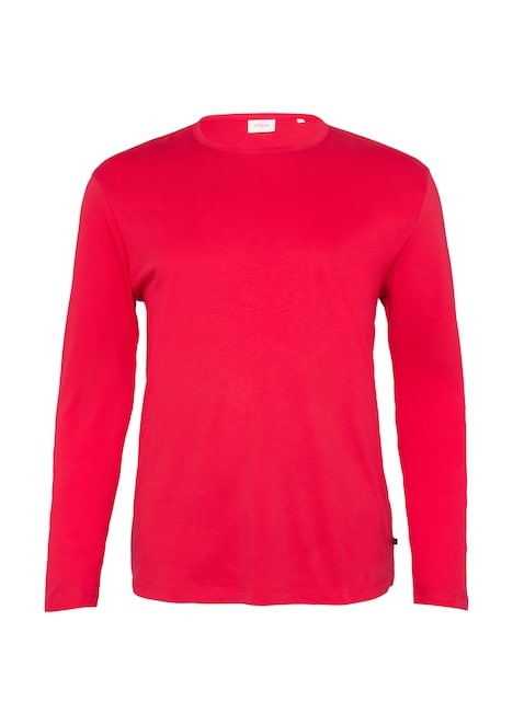 Softes Langarmshirt aus Baumwolljersey