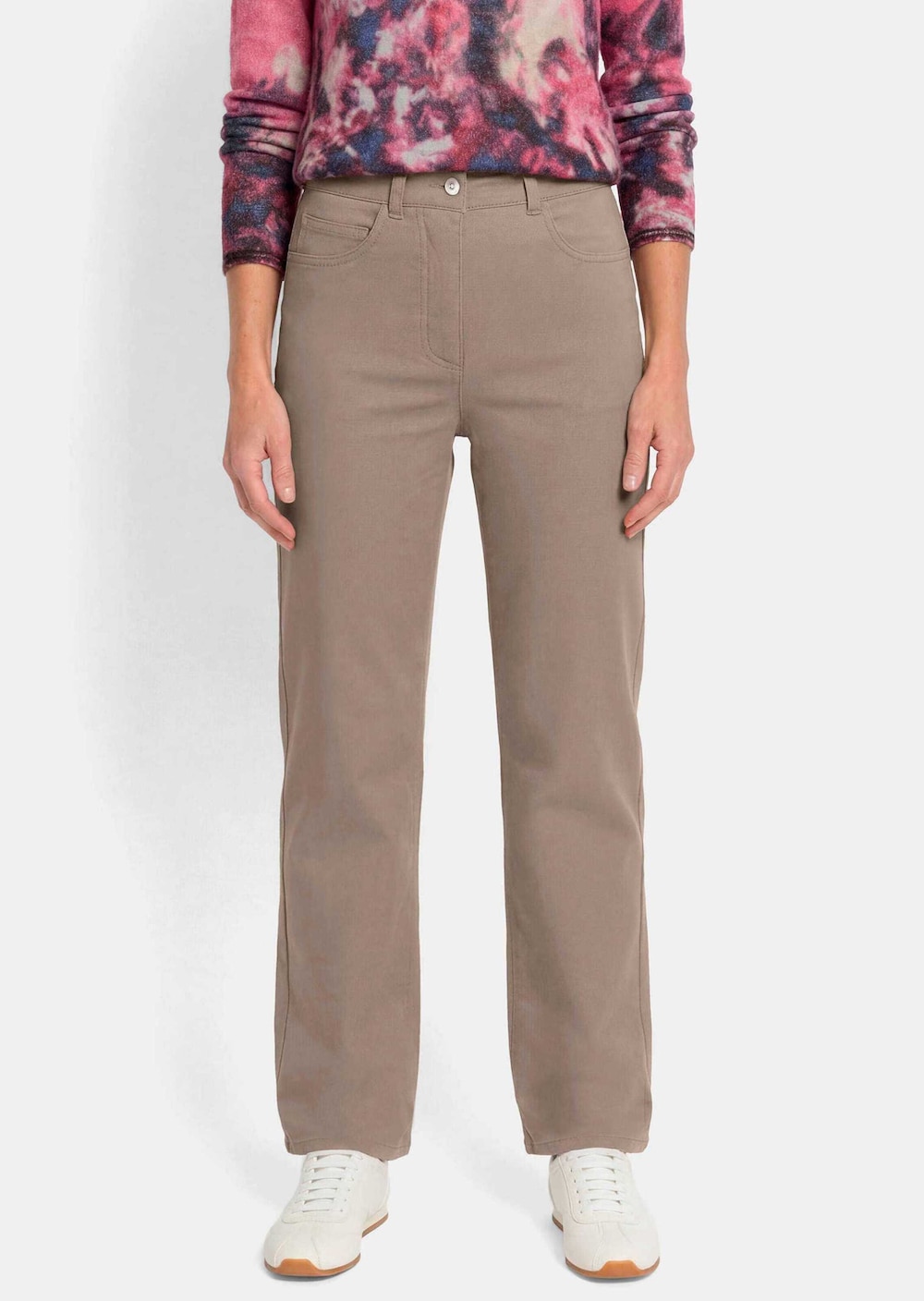 Klassieke denim broek, subtiele wassing