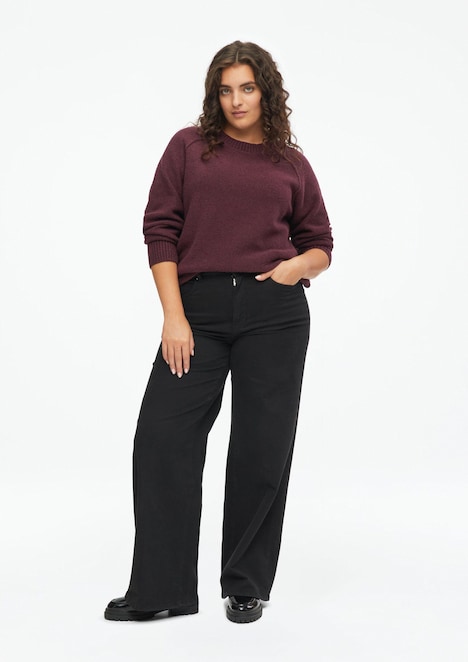 Bouclé-Strickpullover