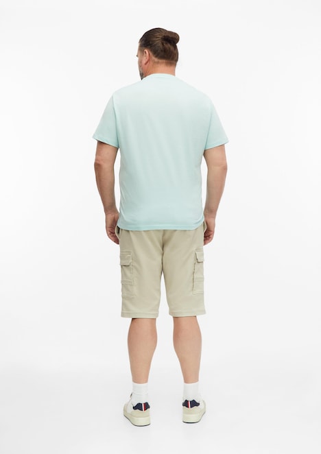 Baumwoll-T-Shirt mit Frontprint