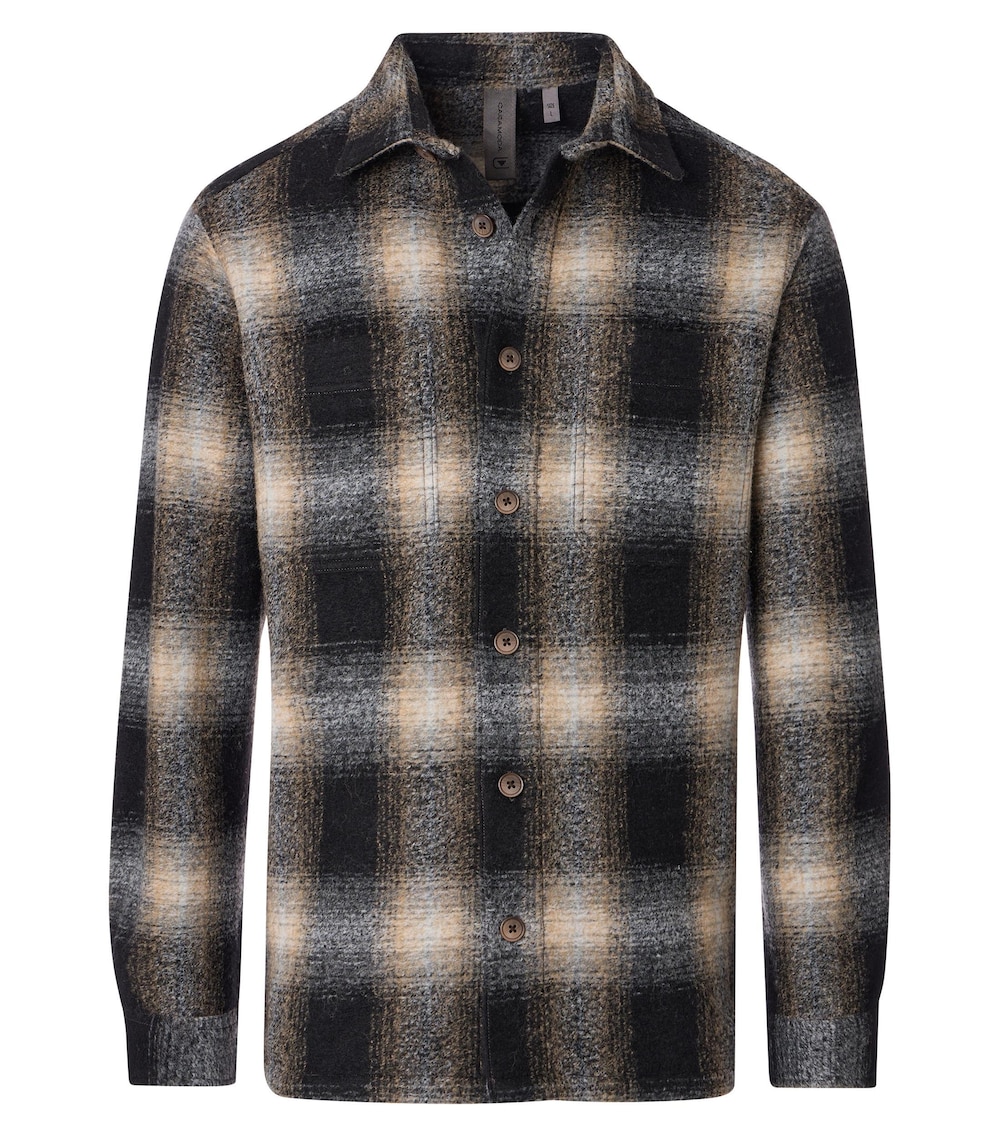 Hemdjacke kariert Basic Outerwear