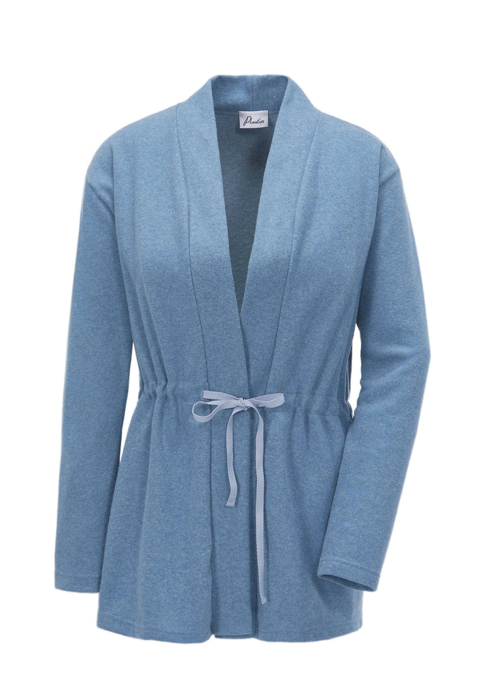 Kuscheliger Cardigan mit Bindeband