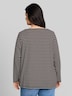 Langarmshirt mit Streifenmuster