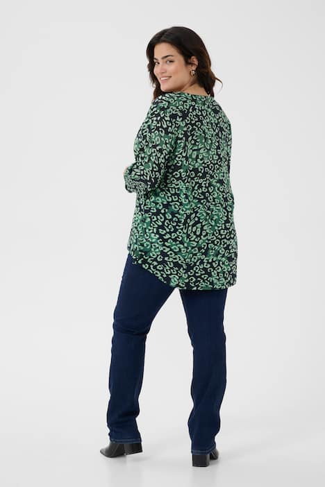 Kurzarm-Bluse Regular fit