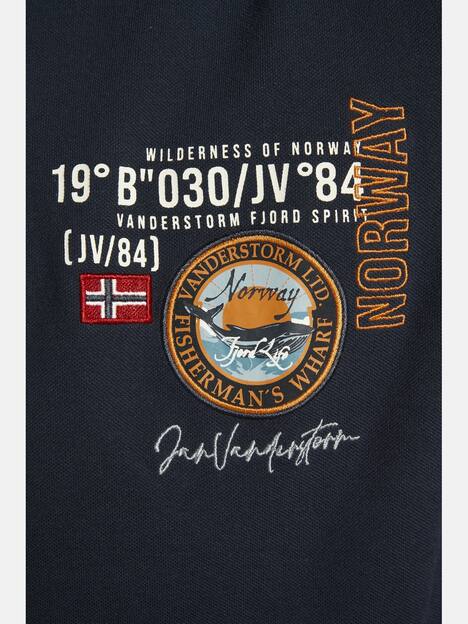 Langarm-Poloshirt LOKI