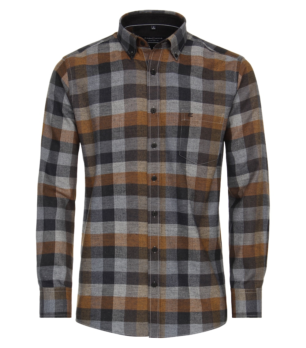 Freizeithemd kariert Comfort Fit