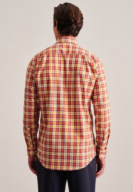 Herren Flanellhemd - Karo