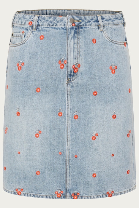 Denim rok Regular fit