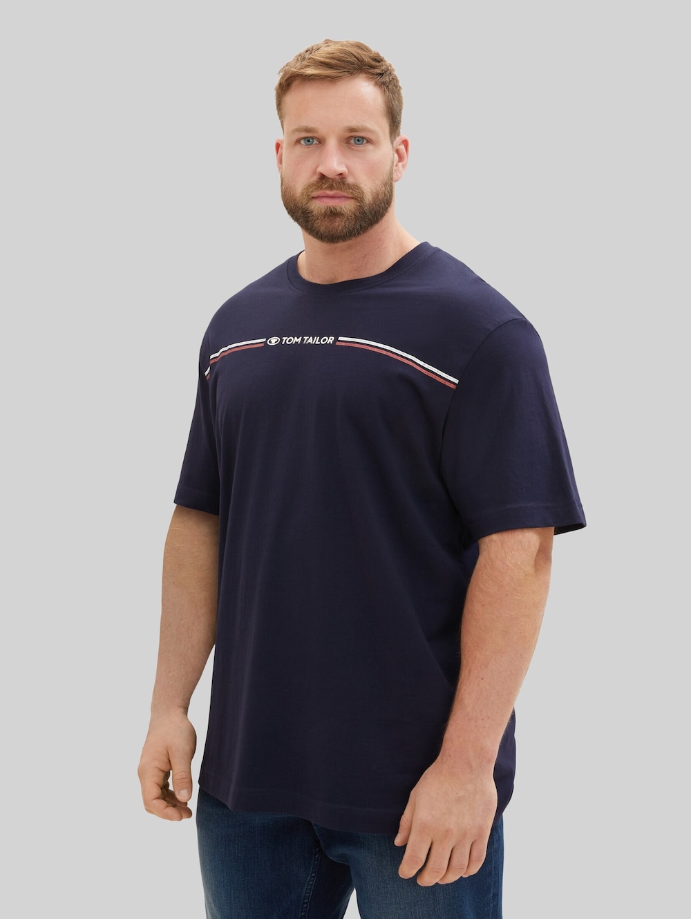 T-Shirt mit Logo-Print