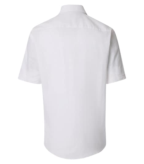 Leinenhemd kurzarm uni Casual Fit