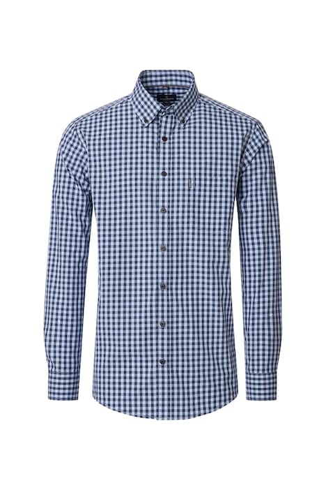 Freizeithemd Langarm kariert Casual Fit