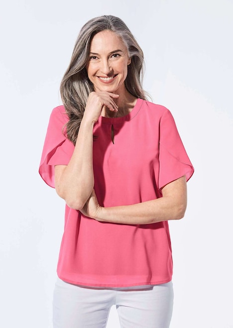 Bluse mit aufregender Ärmellösung