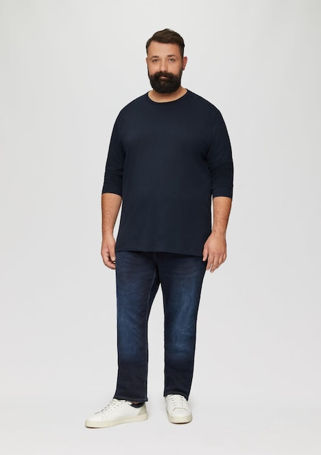 Softes Langarmshirt aus Baumwolljersey