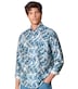 Leinenhemd Print Casual Fit