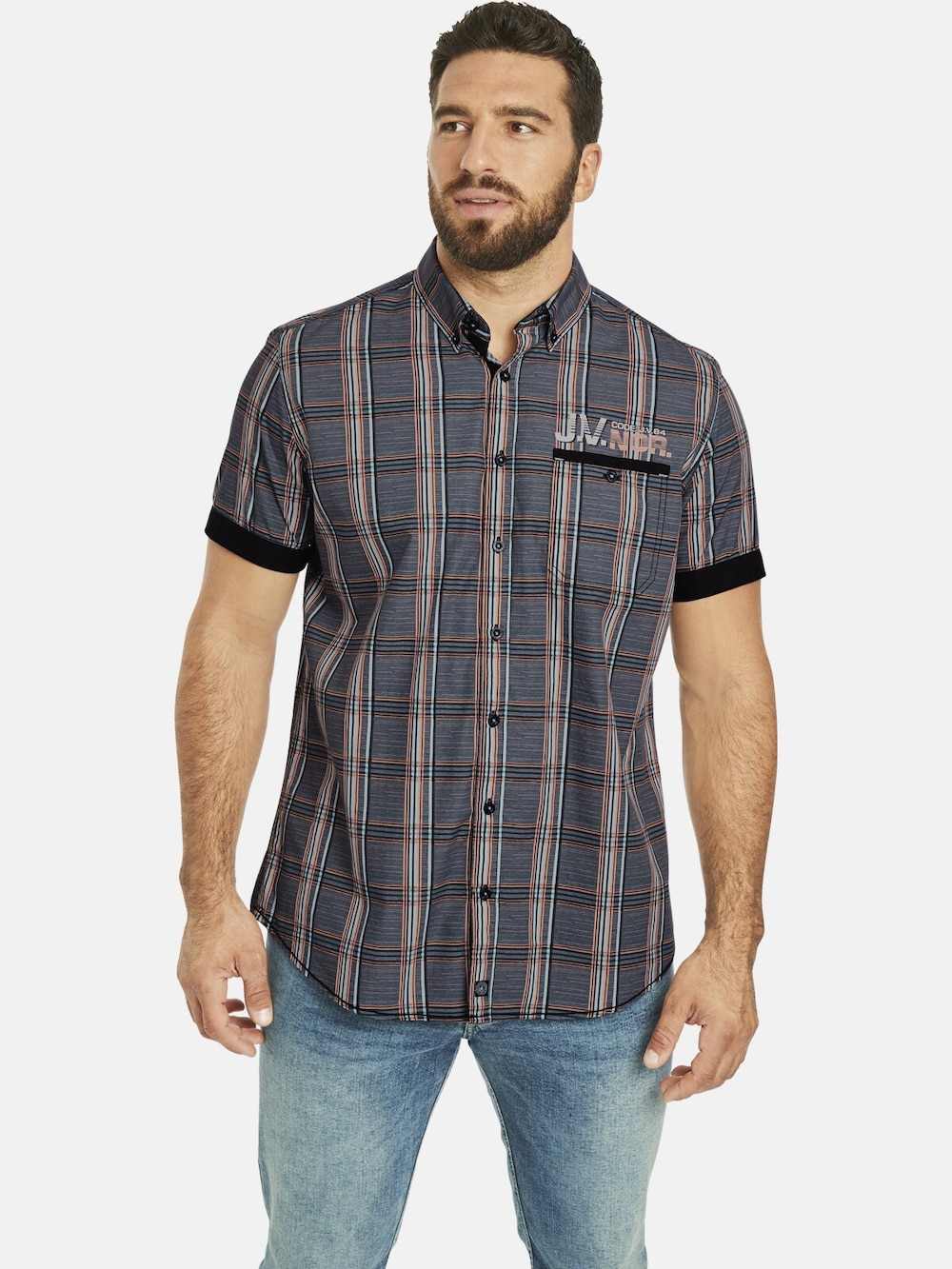 Overhemd Met Korte Mouwen ZESAR