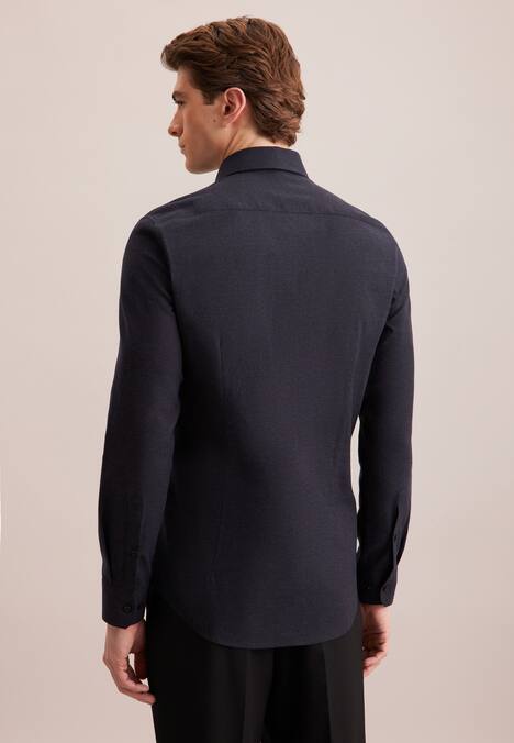 Herren Flanellhemd - Uni