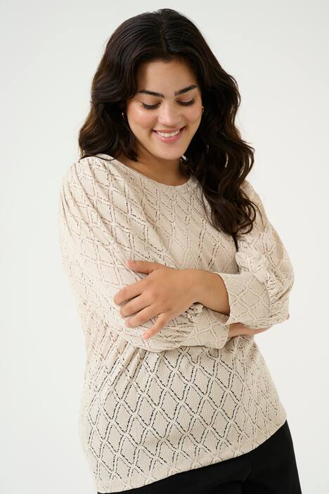 Blouse met lange mouwen Regular fit