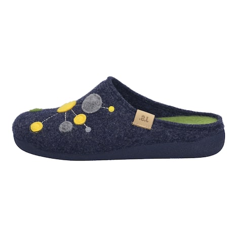 Damen Hausschuh Cara 02, ocean-multi