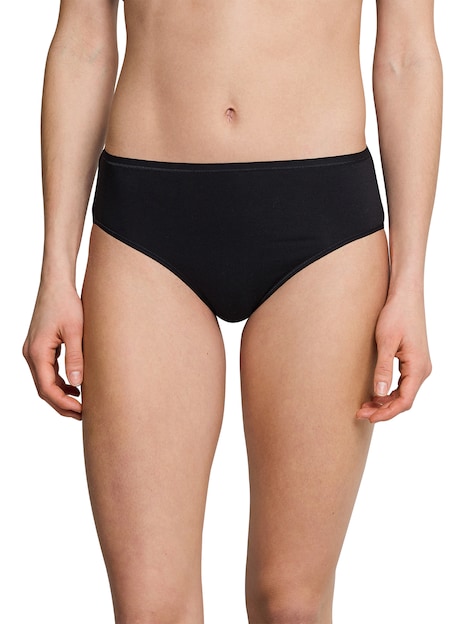 SCHIESSER Damen 3PACK Slip - schwarz