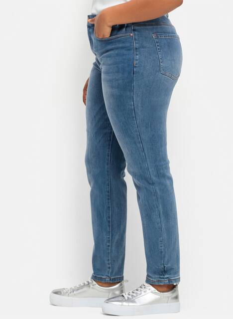 Stretch-Jeans Uni